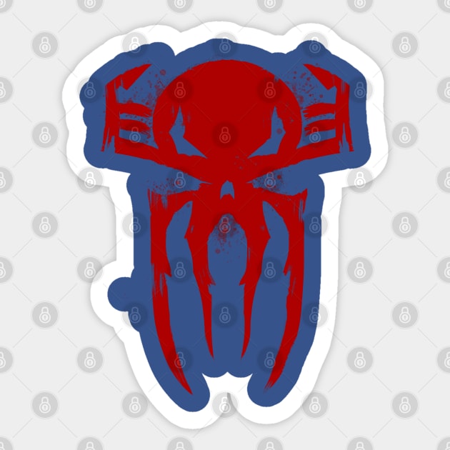 Spidey 2099 Sticker by ramenboy